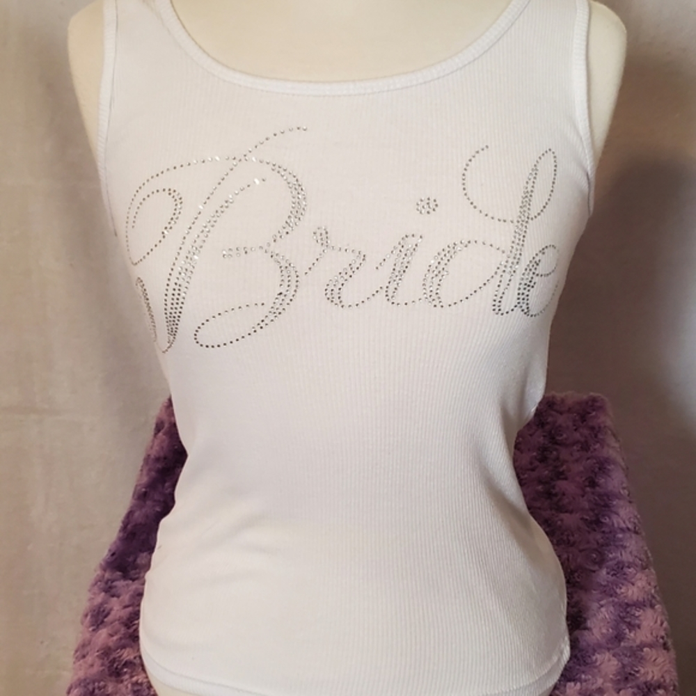 Sparkly Bride Rhinestone Top